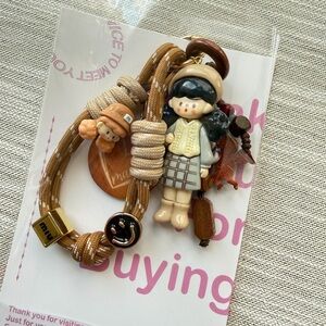 Bag Charm with Miss Popcorn😊